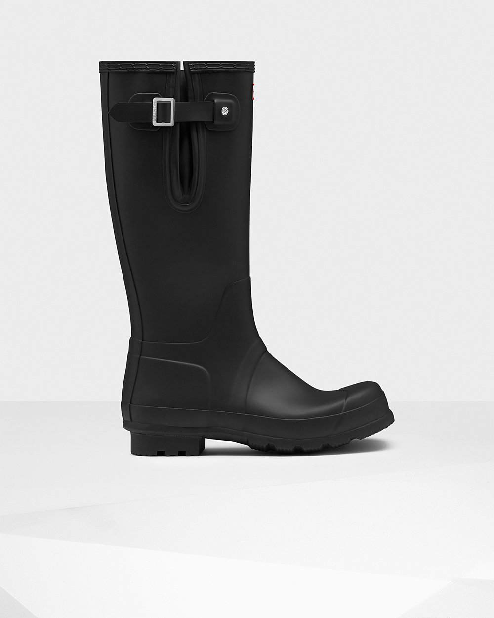 Galochas Altas Hunter Homem Pretas - Original Side Adjustable - 34ANIDHEQ